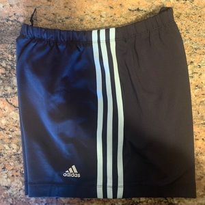 Black adidas shorts